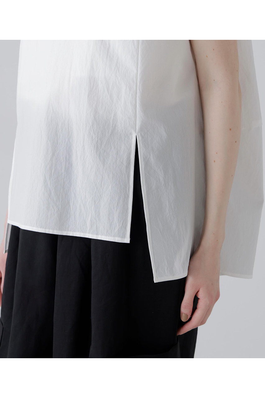 ADORE(アドーア)｜【予約販売】ドットメッシュブラウス/ホワイト の