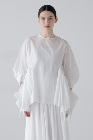 アドーア/ADOREの【予約販売】ナイロンコットンタフタブラウス(110400/110402)