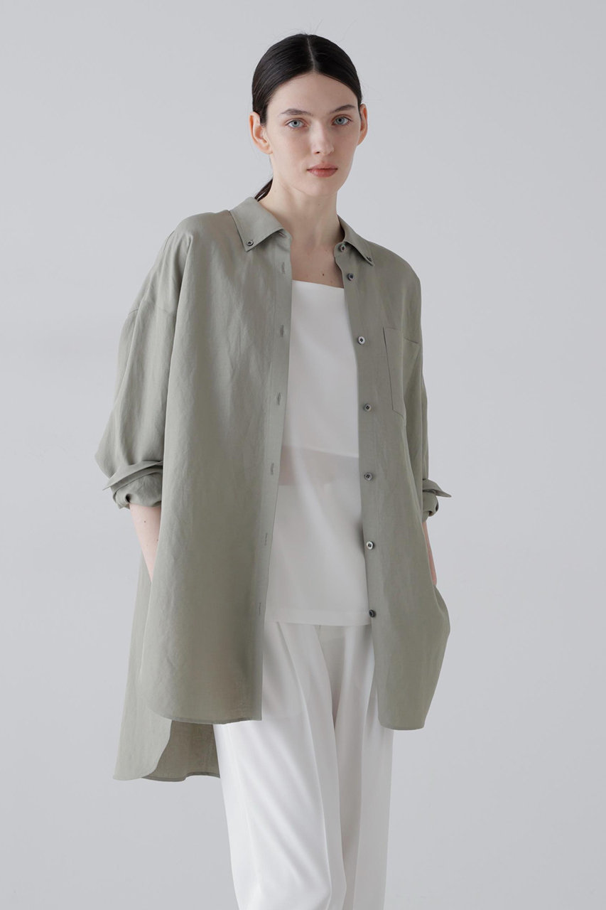 アドーア/ADOREの◆ドライタッチレーヨンブラウス(カーキ/5316110438)