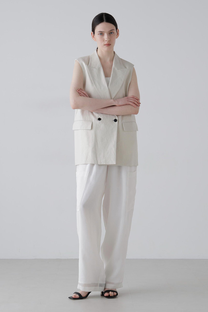 アドーア/ADOREの【予約販売】◆ソフトオーガンジーパンツ(ホワイト/5316130407)