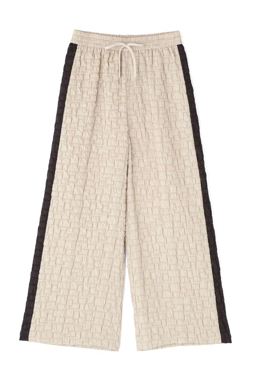アドーア/ADOREの◆ブロックジャガードパンツ(ベージュ/5316130417)