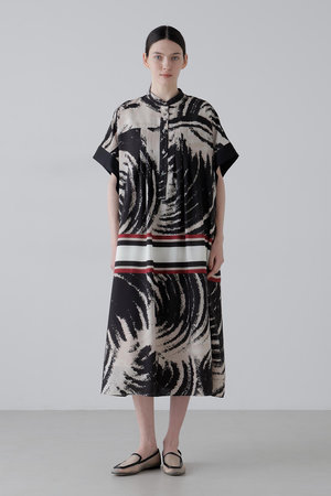 アドーア/ADOREの◆モダントライバルプリントワンピース(110500/110503)