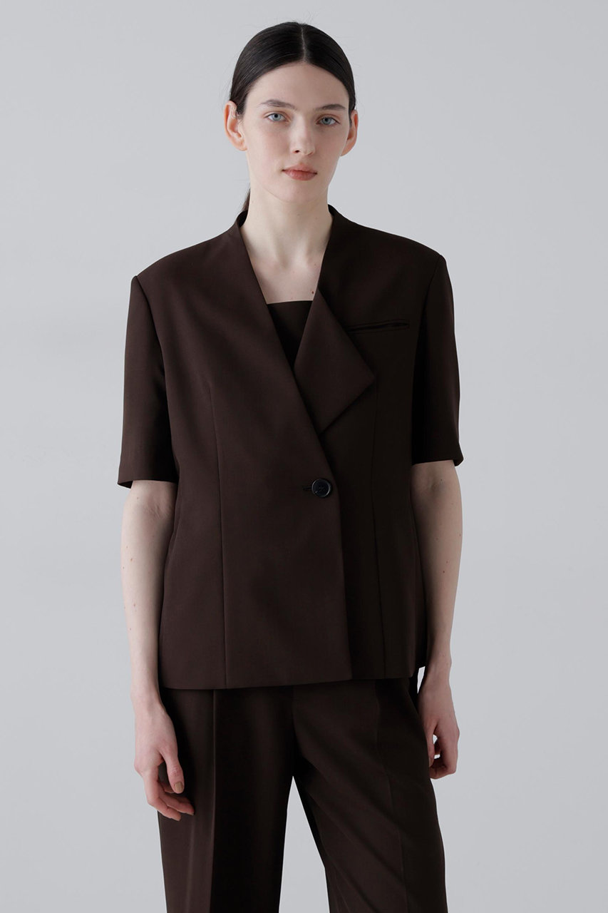 アドーア/ADOREの◆ドライツイルジャケット(ブラウン/5316150412)