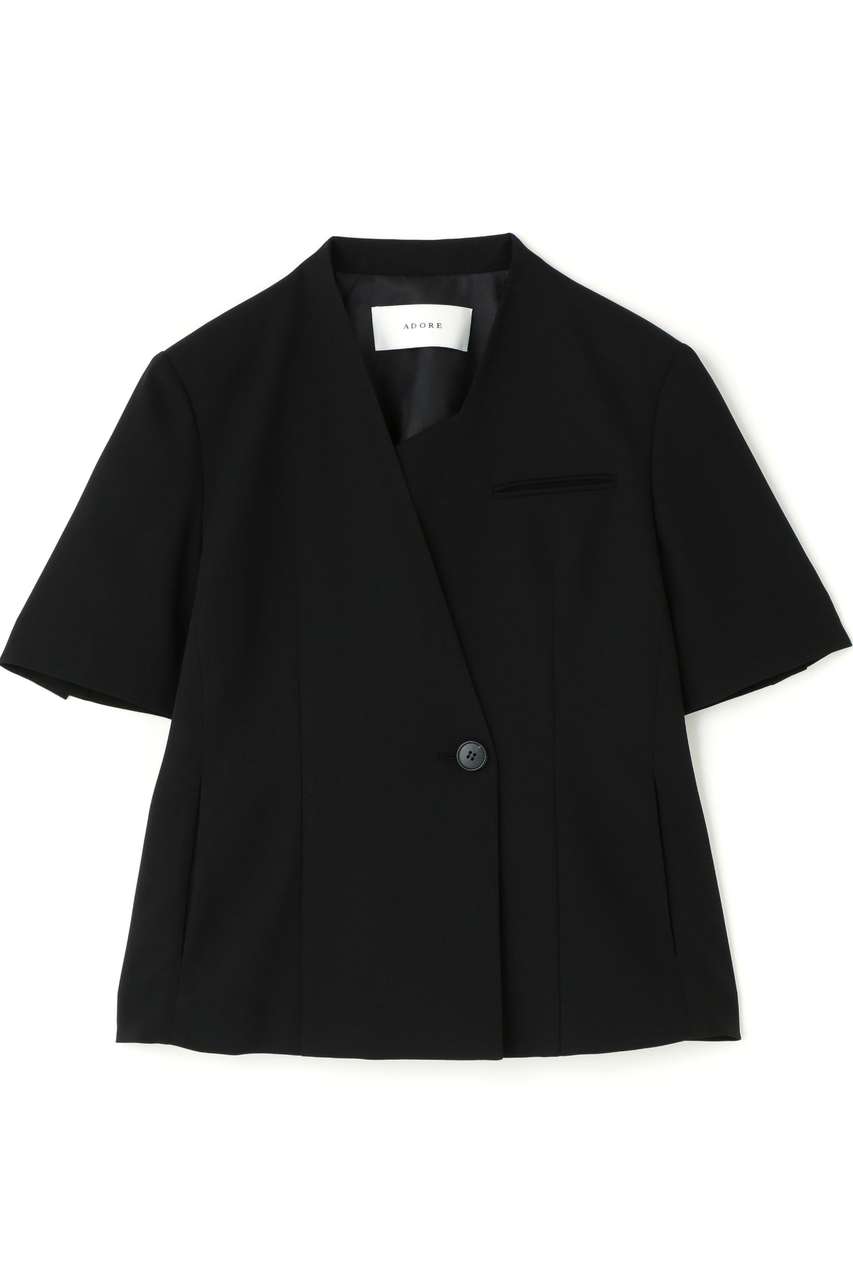 アドーア/ADOREの◆ドライツイルジャケット(ブラック/5316150412)