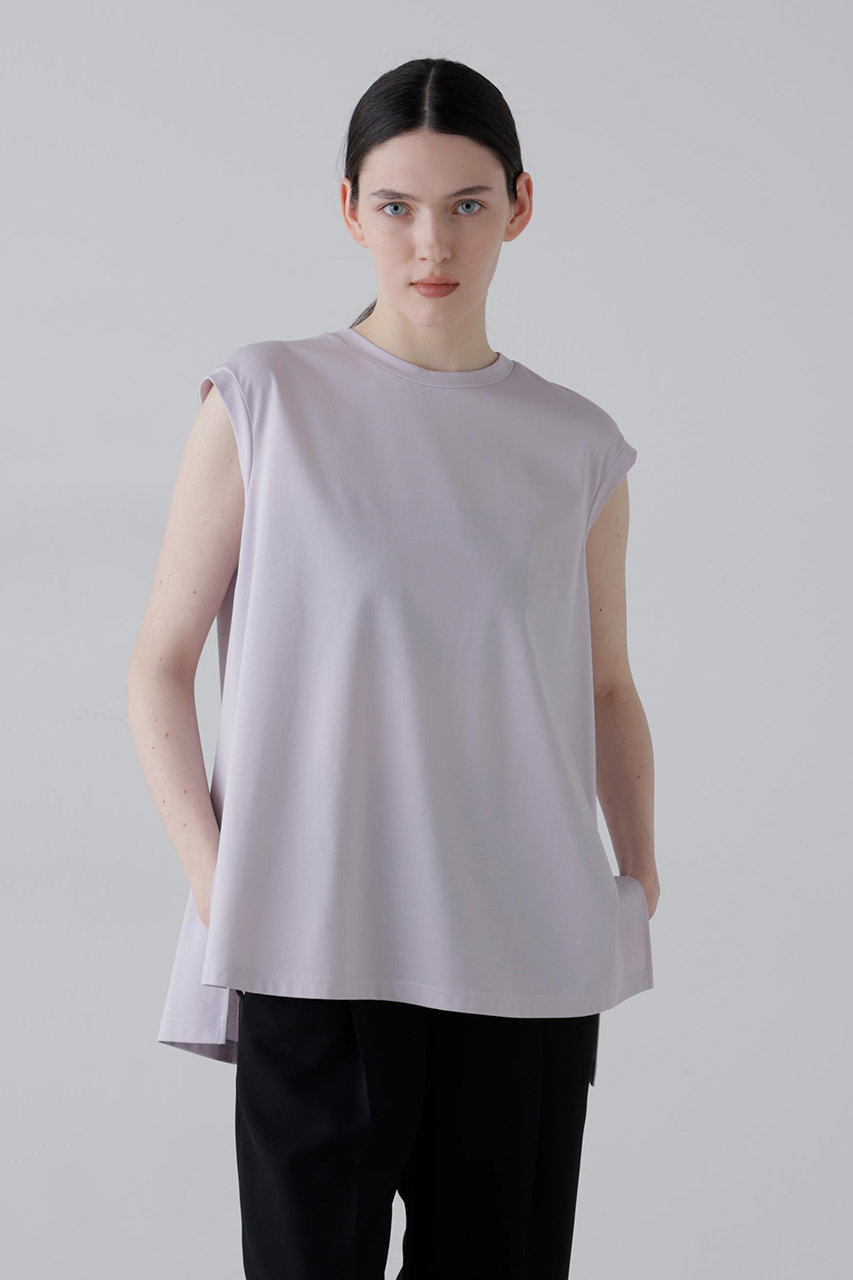 アドーア/ADOREの【予約販売】◆ハイゲージコンパクトジャージーノースリーブ(ピンク/5316160426)