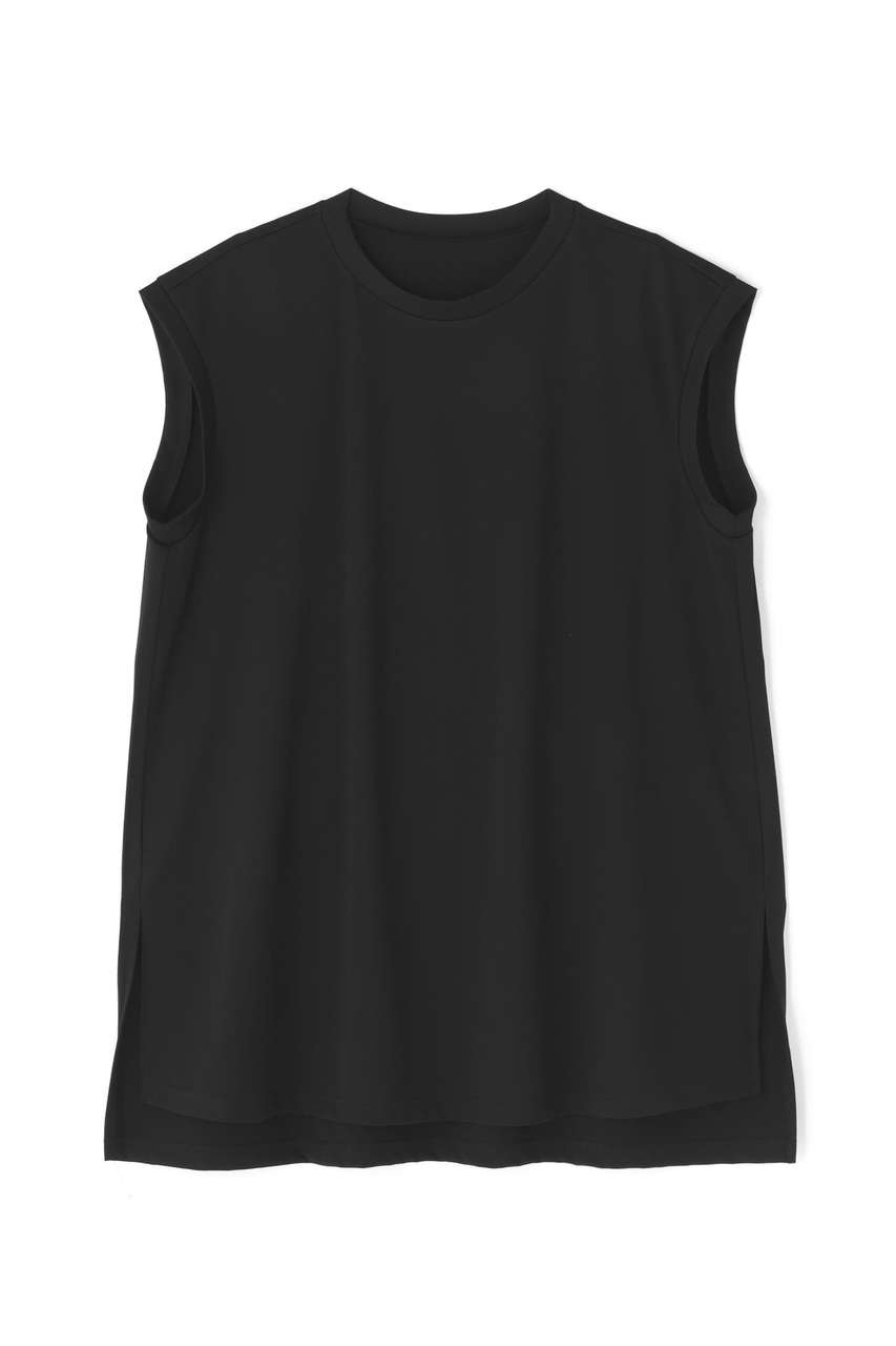 アドーア/ADOREの◆ハイゲージコンパクトジャージーノースリーブ(ブラック/5316160426)