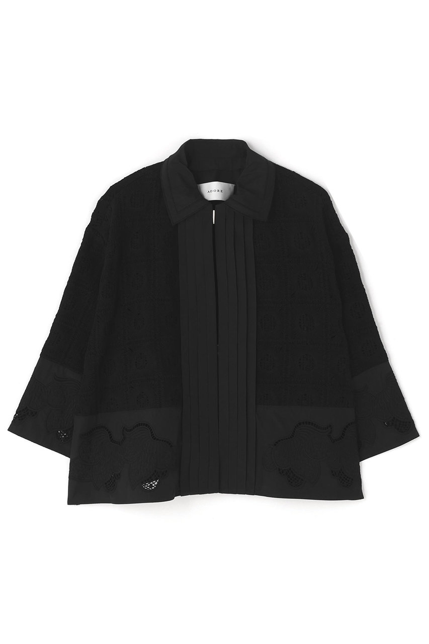 アドーア/ADOREの◆コースターレースジャケット(ブラック/5316150302)