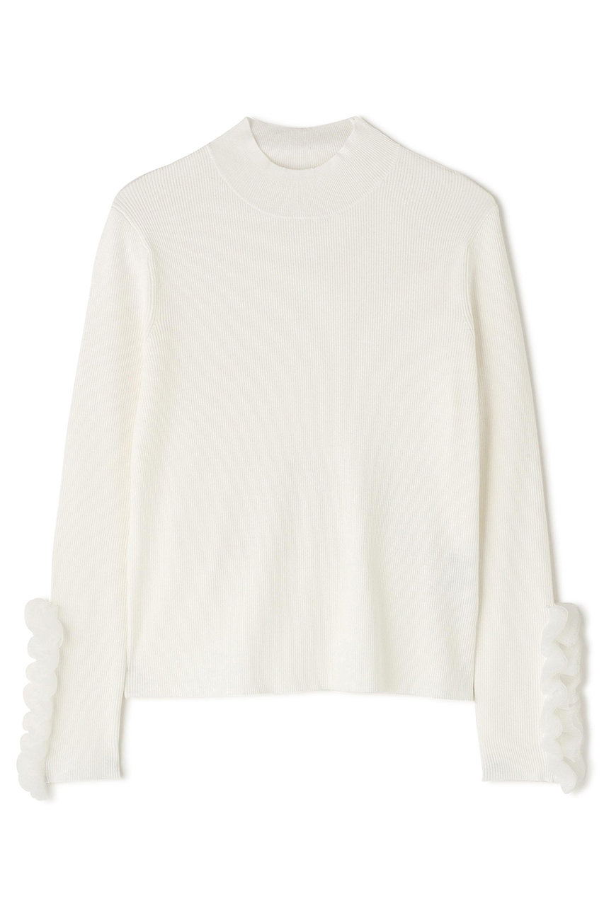 アドーア/ADOREの◆スポンディッシュフリルニット(ホワイト/5316170023)