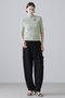 ◆シルキープレーンクロスパンツ アドーア/ADORE ブラック