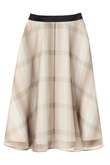 ◆オンブレチェックプリントスカート