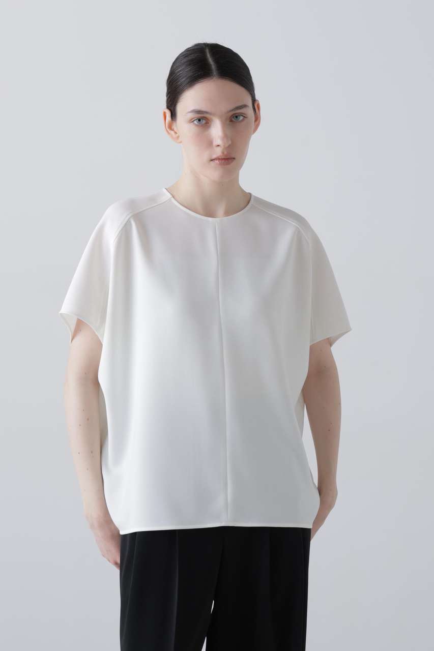 アドーア/ADOREの【予約販売】ストレッチジョーゼットブラウス(ホワイト/5316110500)