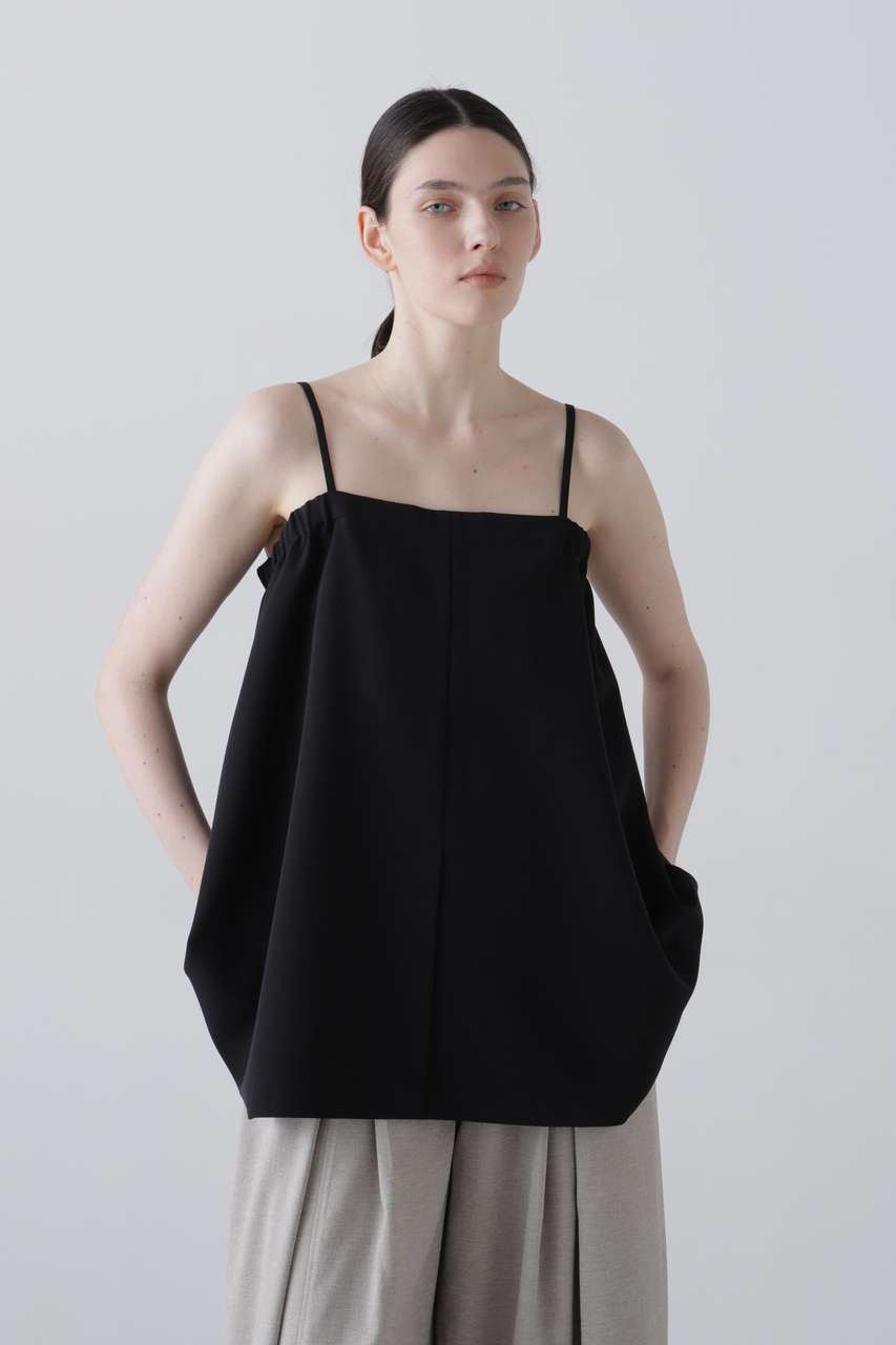 アドーア/ADOREの【予約販売】ストレッチダブルクロスブラウス(ブラック/5316110504)