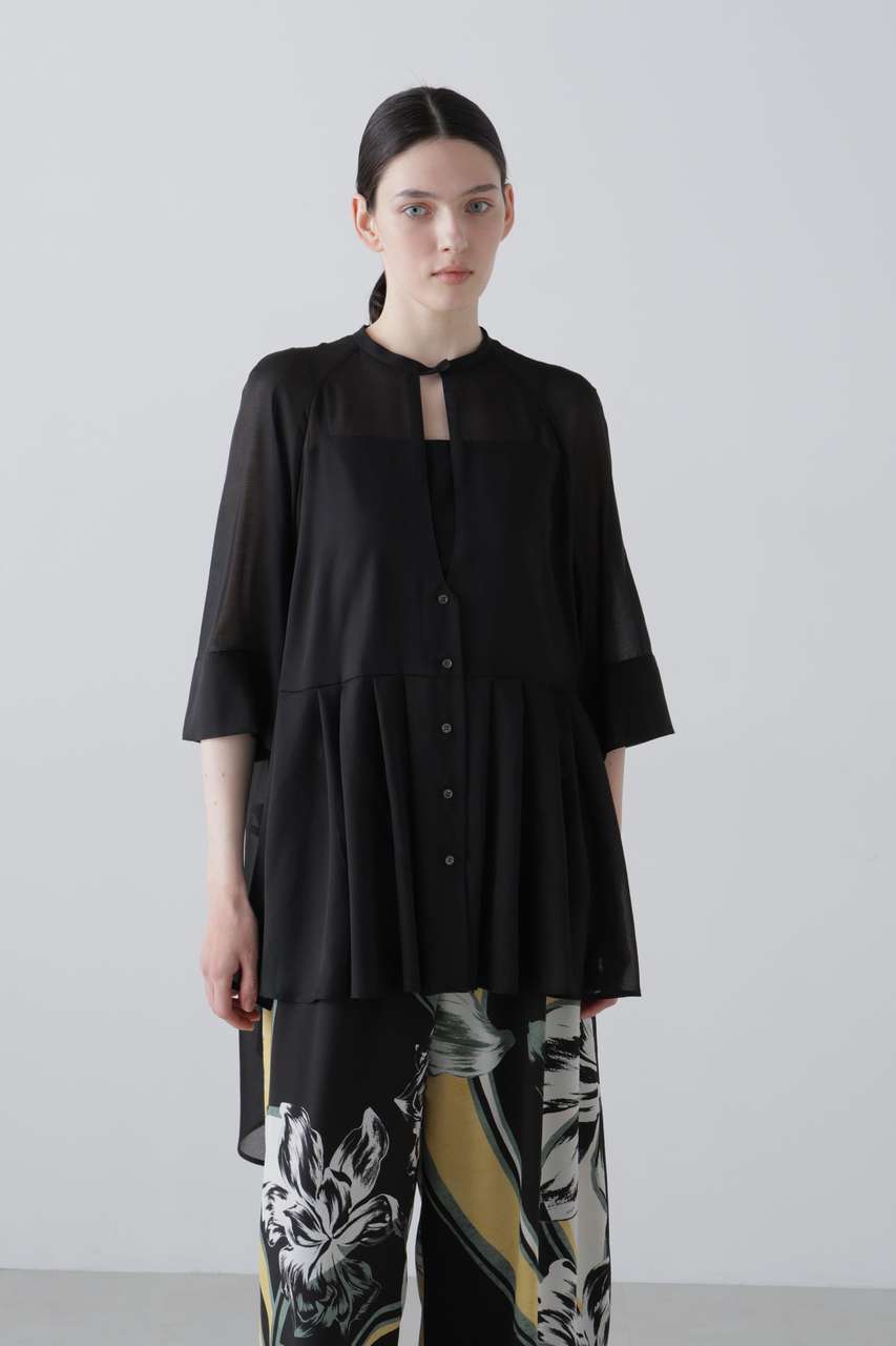 アドーア/ADOREの【予約販売】ハイツイストビエラブラウス(ブラック/5316110517)