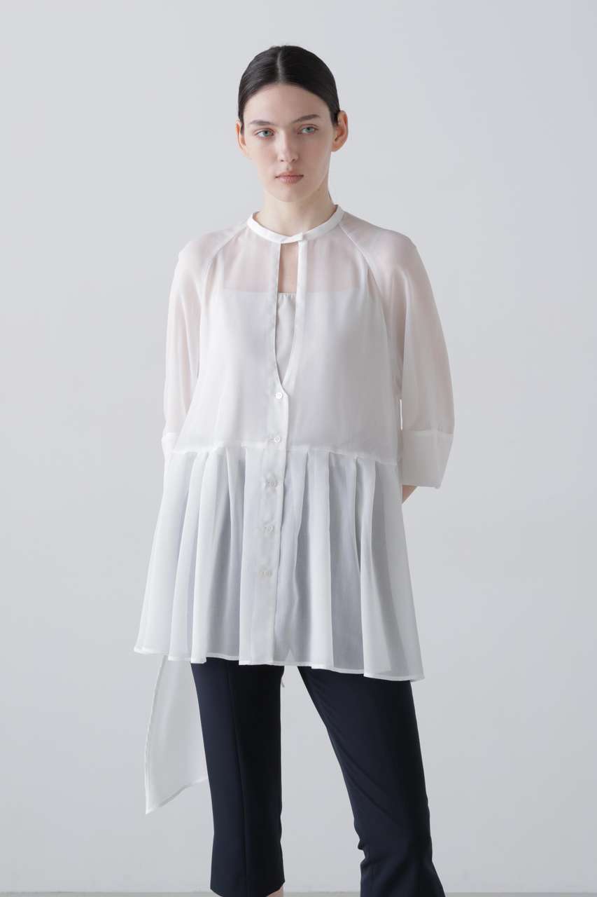 アドーア/ADOREの【予約販売】ハイツイストビエラブラウス(ホワイト/5316110517)