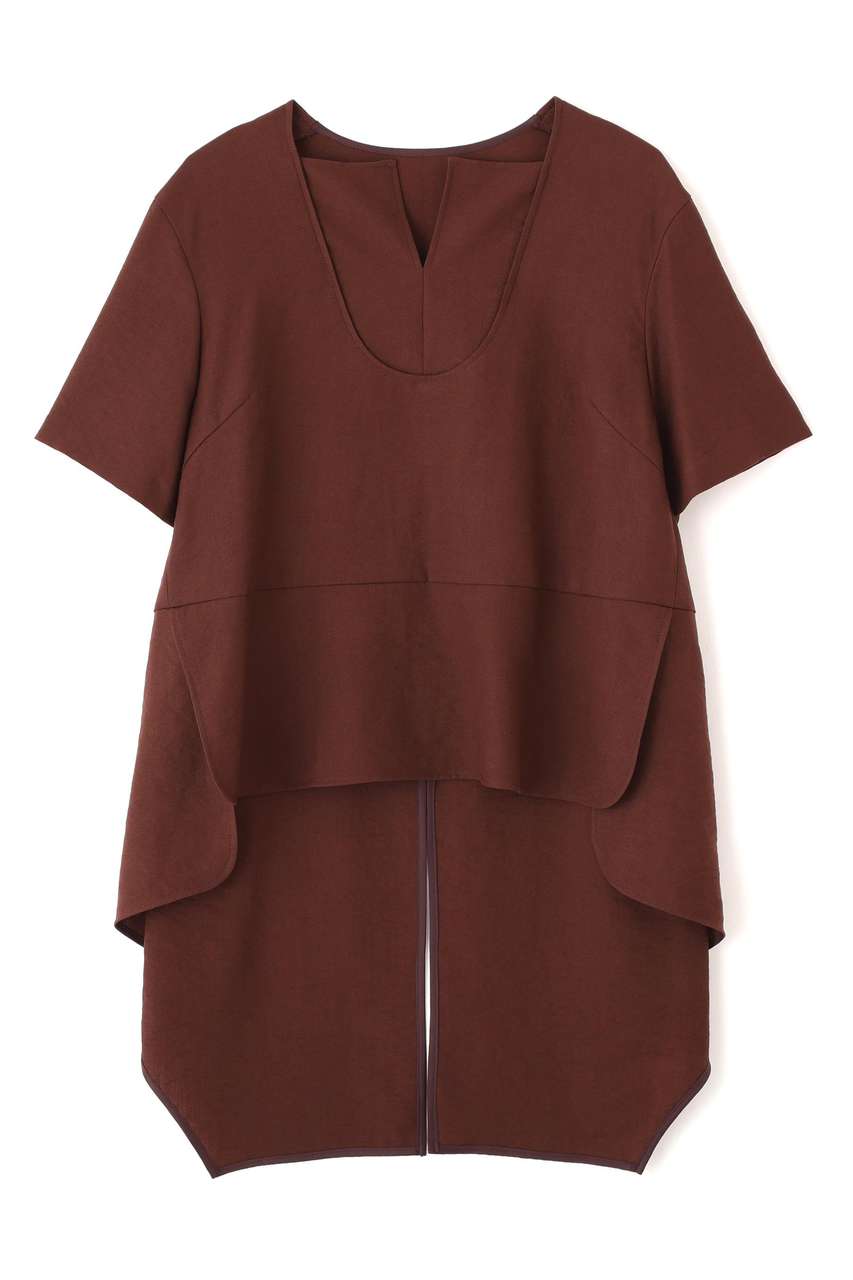 アドーア/ADOREの【予約販売】ナチュラルツイルブラウス(ブラウン/5316110519)