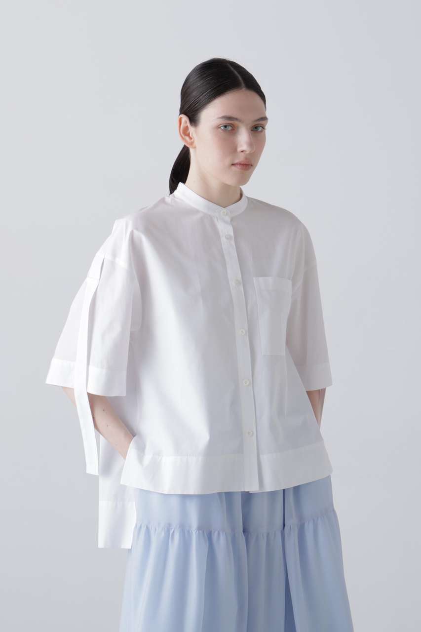 アドーア/ADOREの【予約販売】クリスピークロスブラウス(ホワイト/5316110526)