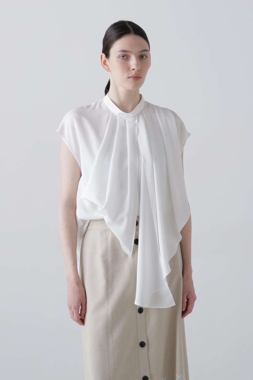 アドーア/ADOREの【予約販売】ピーチファイユブラウス(ホワイト/5316110539)