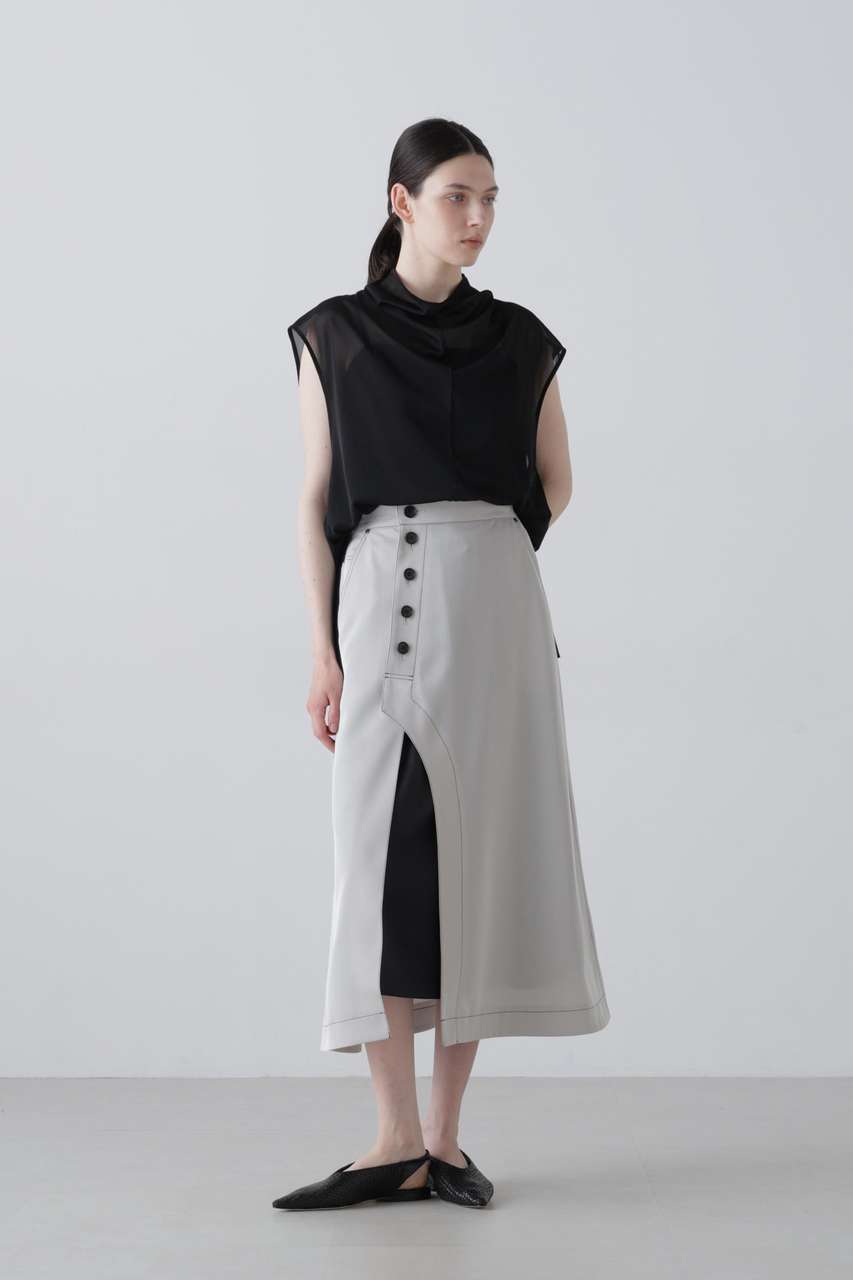 アドーア/ADOREの【予約販売】ドライストレッチツイルスカート(ベージュ/5316120509)