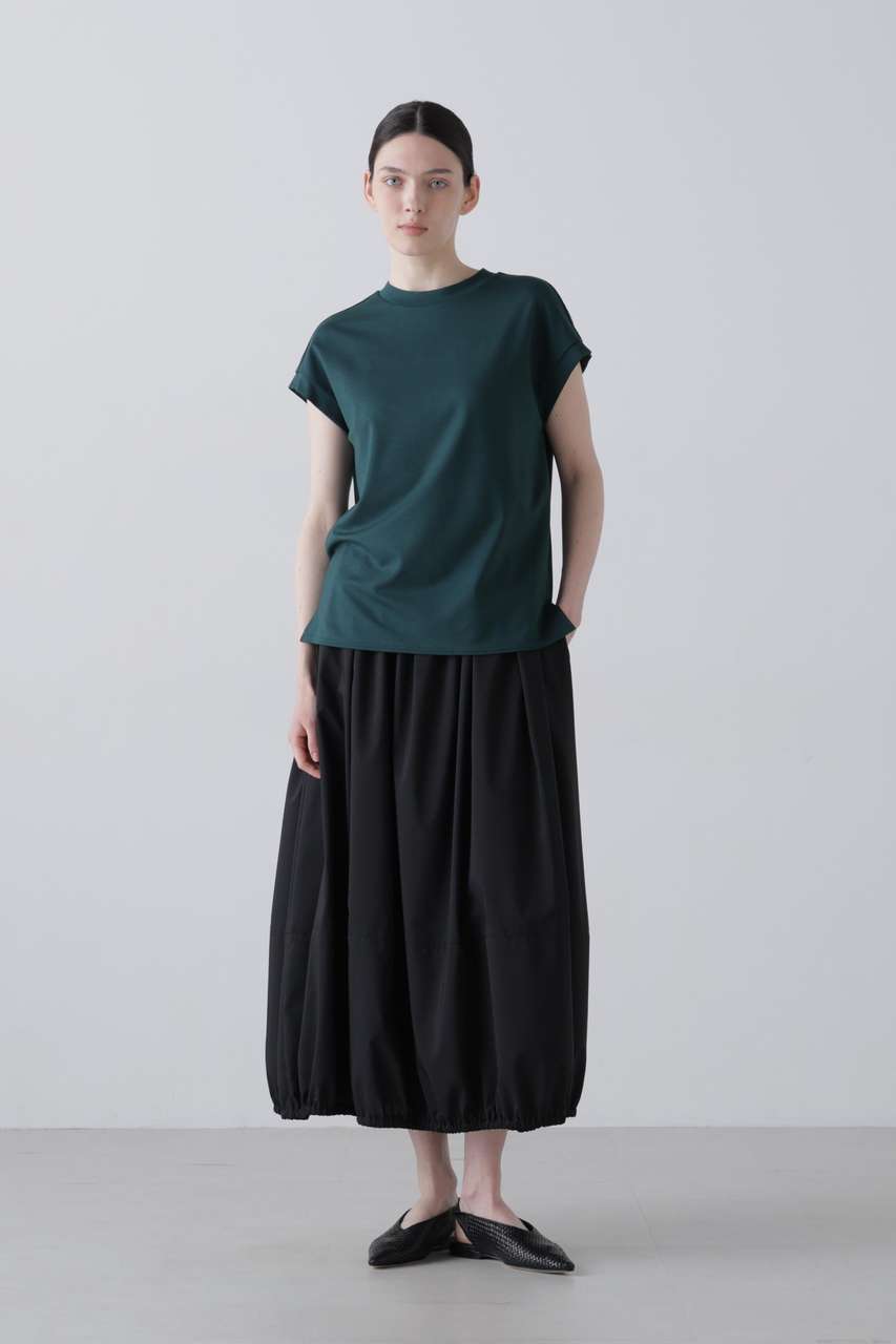 アドーア/ADOREの【予約販売】プレーンストレッチスカート(ブラック/5316120521)