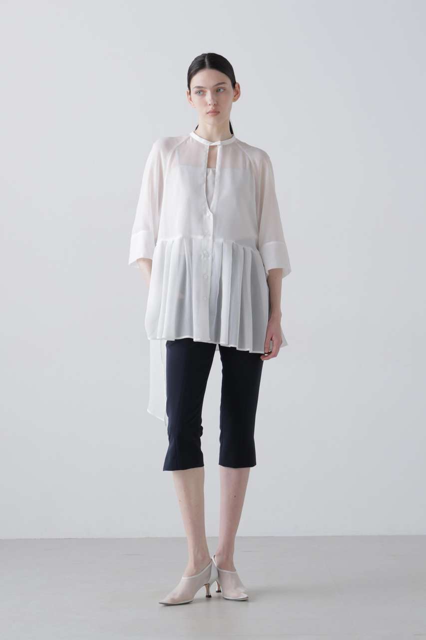 アドーア/ADOREの【予約販売】ストレッチダブルクロスパンツ(ネイビー/5316130504)