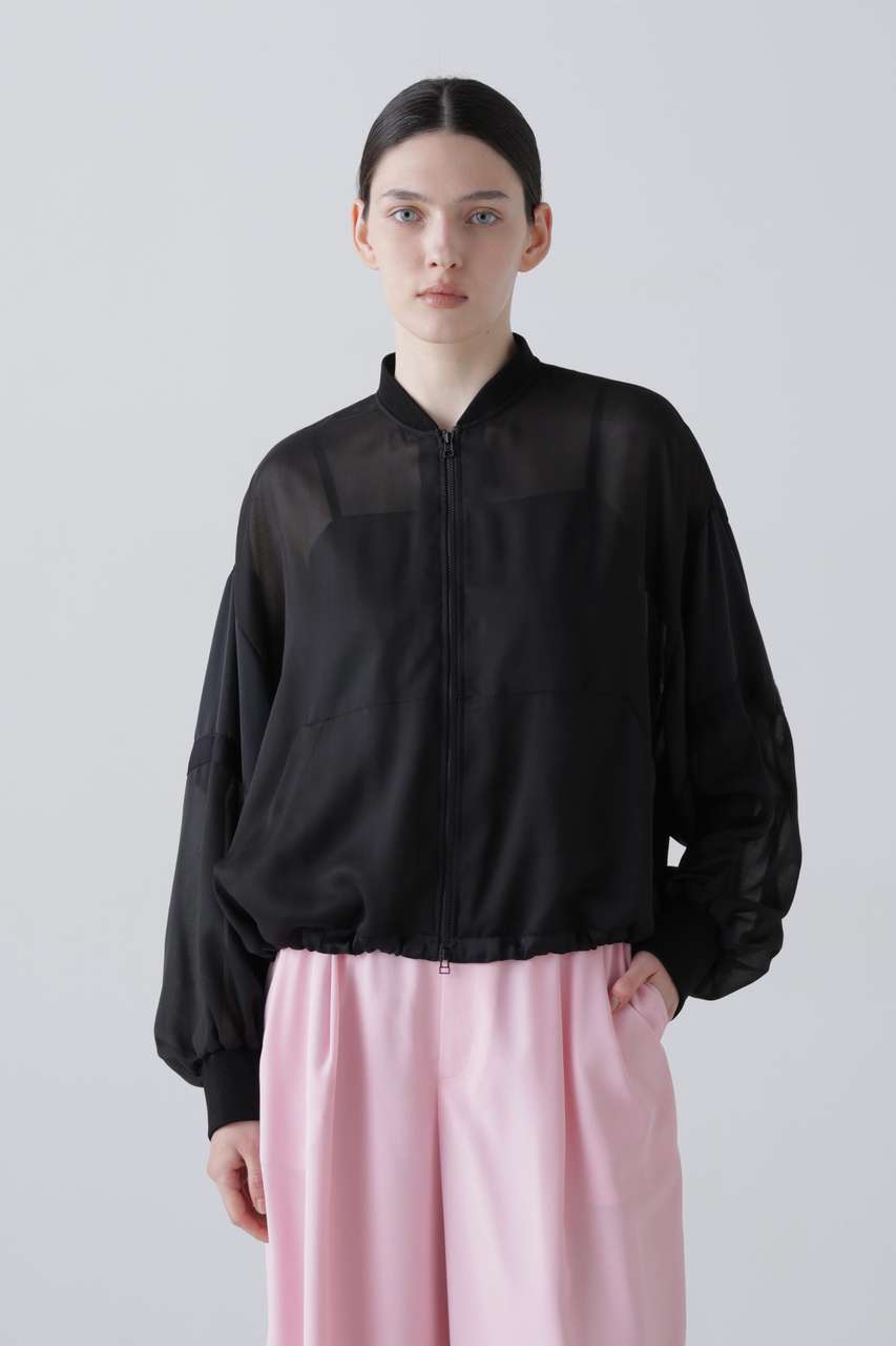 アドーア/ADOREの【予約販売】ハイツイストビエラジャケット(ブラック/5316150517)