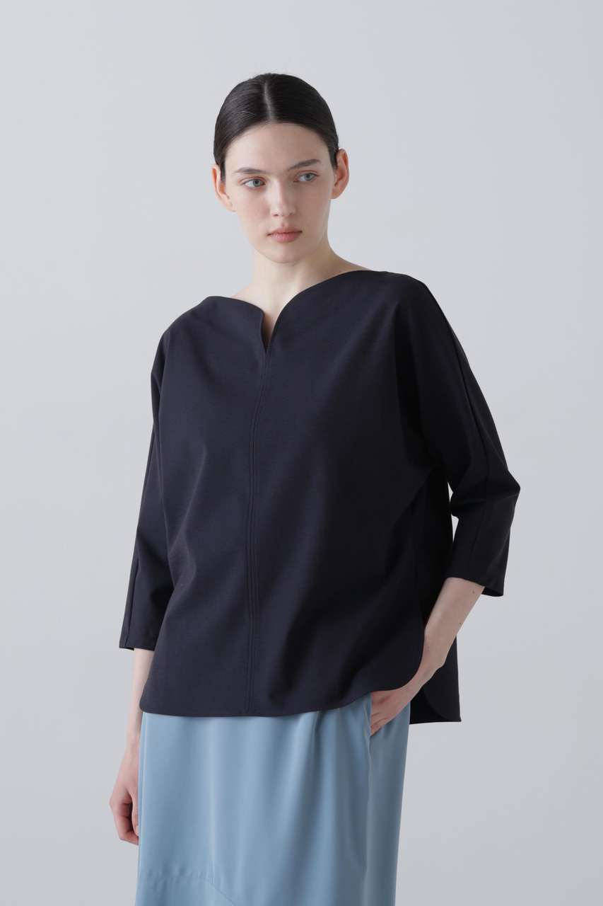 アドーア/ADOREの【予約販売】ハイゲージジャージートップス(ネイビー/5316160531)