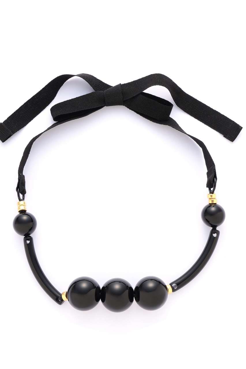 アドーア/ADOREのリボンネックレス(ブラック/5316195465)