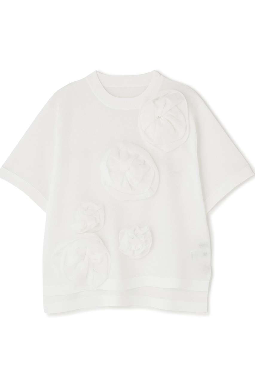 アドーア/ADOREの◆ブロッサムニット(ホワイト/5316170331)