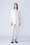 ◆ナイロン２ＷＡＹセンタースリットペンシルパンツ アドーア/ADORE ホワイト