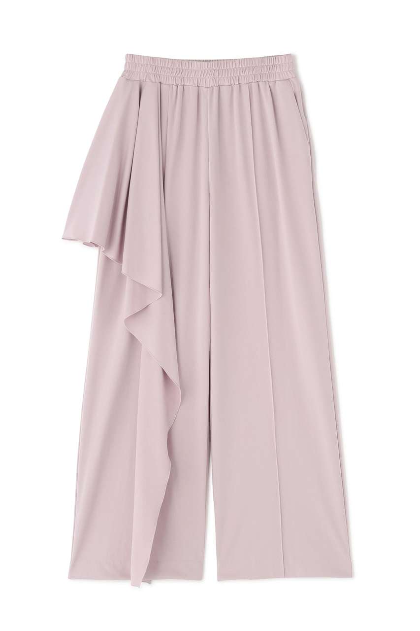 アドーア/ADOREのアシメラッフルパンツ(パープル/5316130441)