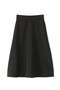 シルクウールツイルスカート アドーア/ADORE ブラック