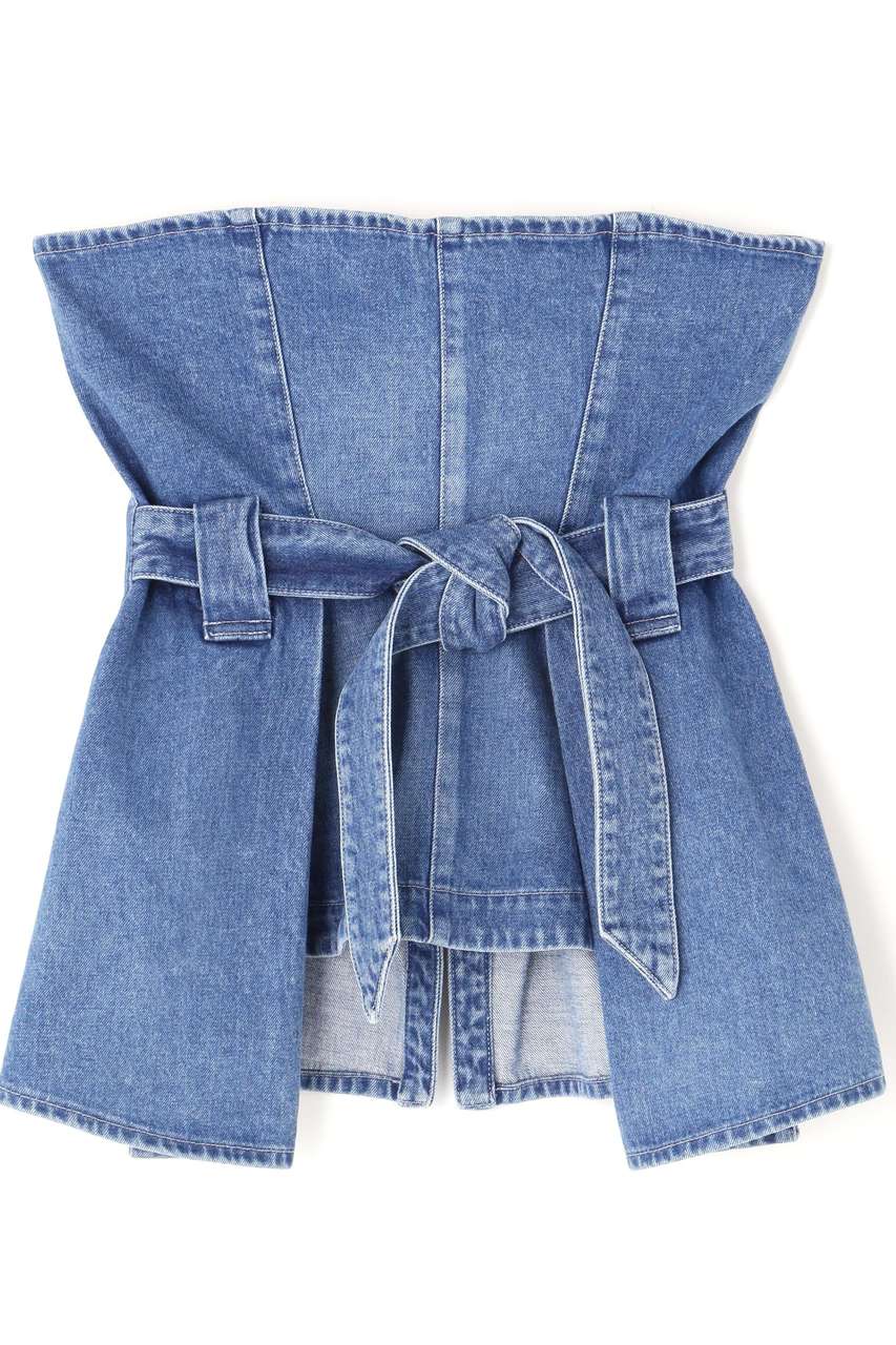 アドーア/ADOREの◆デニムビスチェ　インディゴ(ネイビー/5316110364)