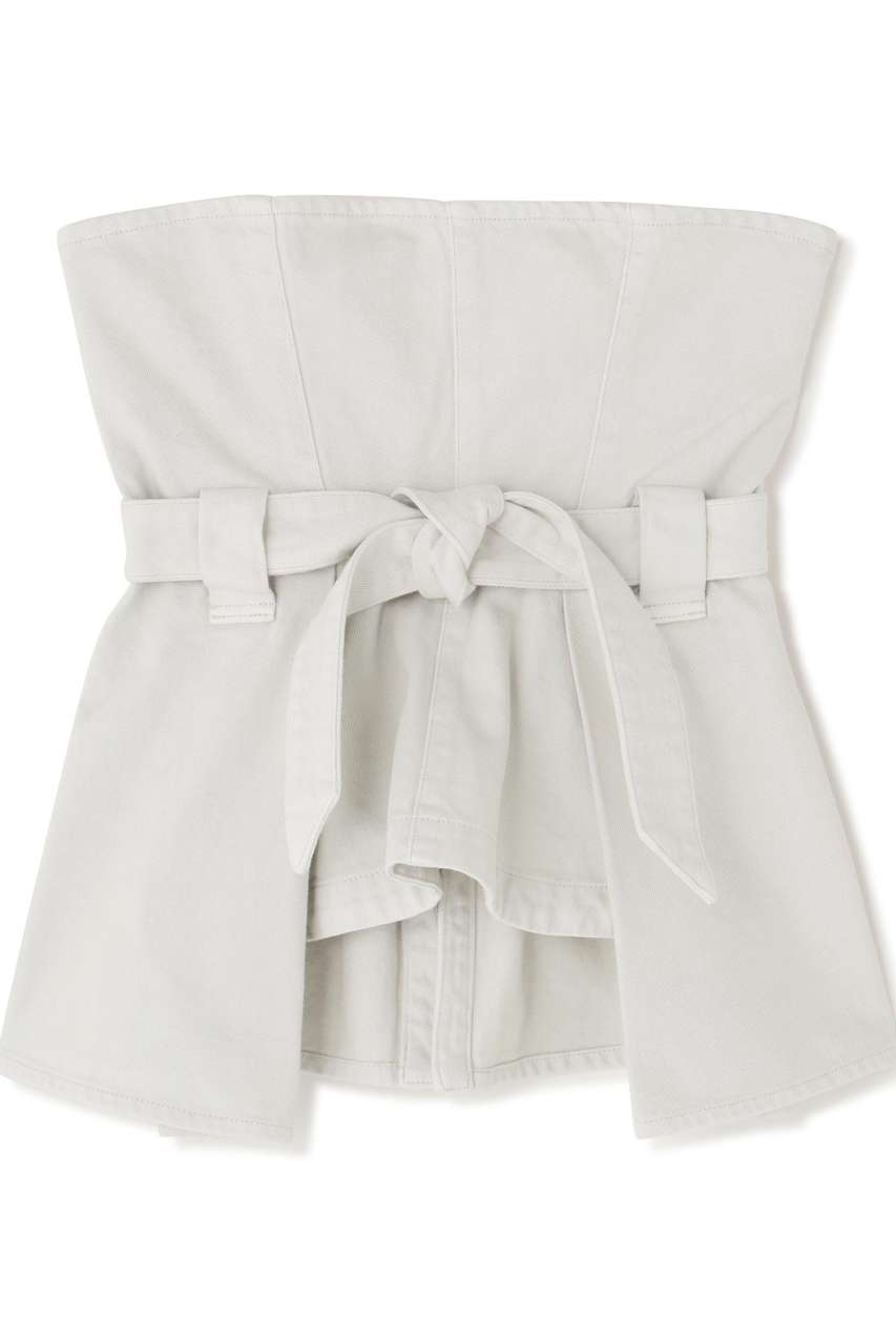 アドーア/ADOREの◆デニムビスチェ　ホワイト(ホワイト/5316110365)