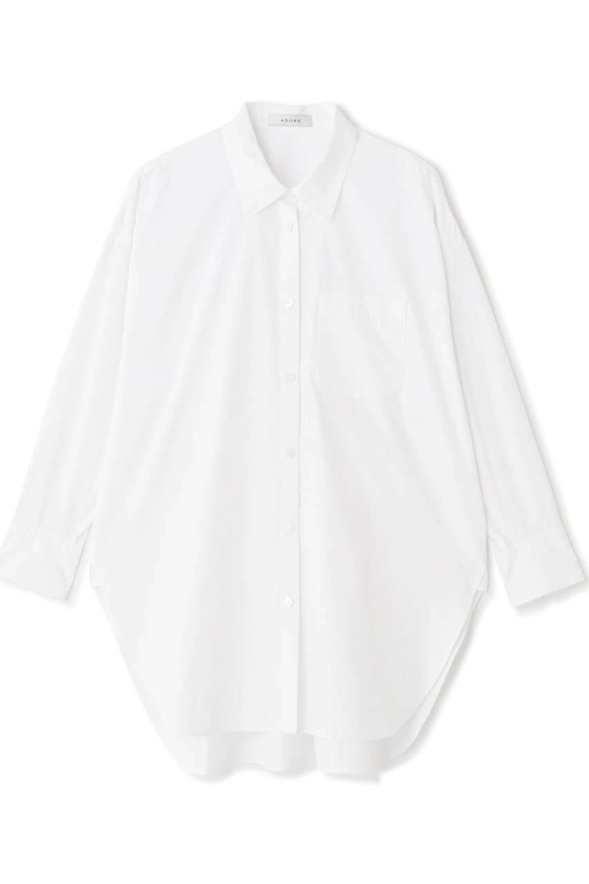 アドーア/ADOREのクリスピークロスシャツ(ホワイト/5316110442)