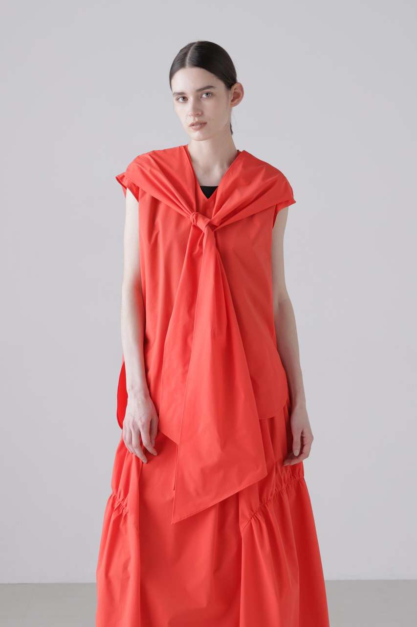 アドーア/ADOREのソフトストレッチブラウス(オレンジ/5316210605)