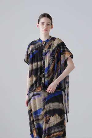 アドーア/ADOREの【予約販売】ジュピタープリントブラウス(110400/110402)