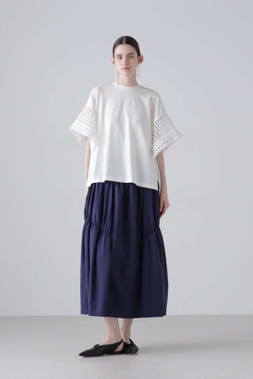アドーア/ADOREの【予約販売】ソフトストレッチスカート(ネイビー/5316220605)