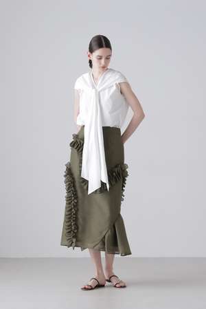 アドーア/ADOREの【予約販売】ドライタッチオーガンスカート(110700/110703)