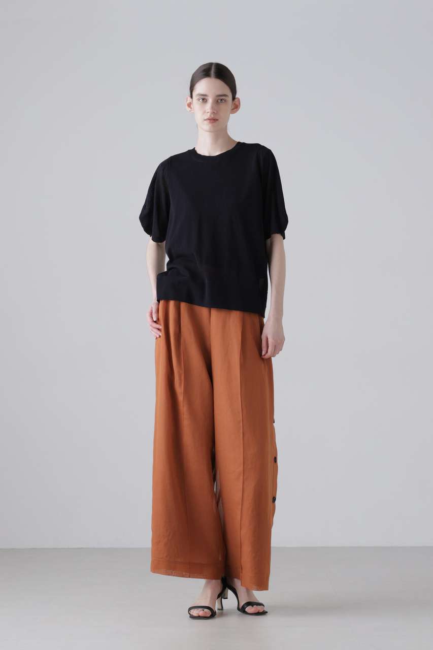 アドーア/ADOREの【予約販売】ソフトオーガンジーパンツ(ブラウン/5316230600)
