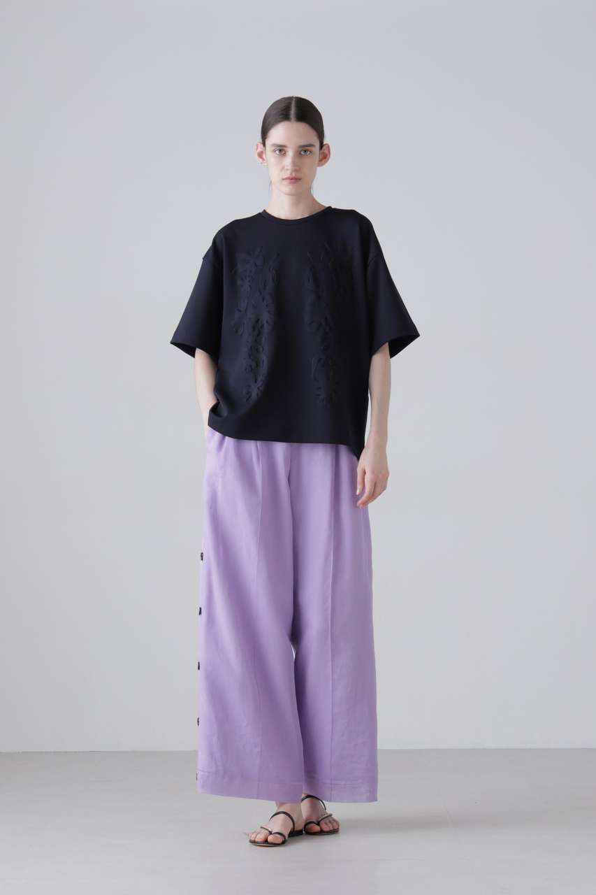 アドーア/ADOREの【予約販売】ソフトオーガンジーパンツ(パープル/5316230600)