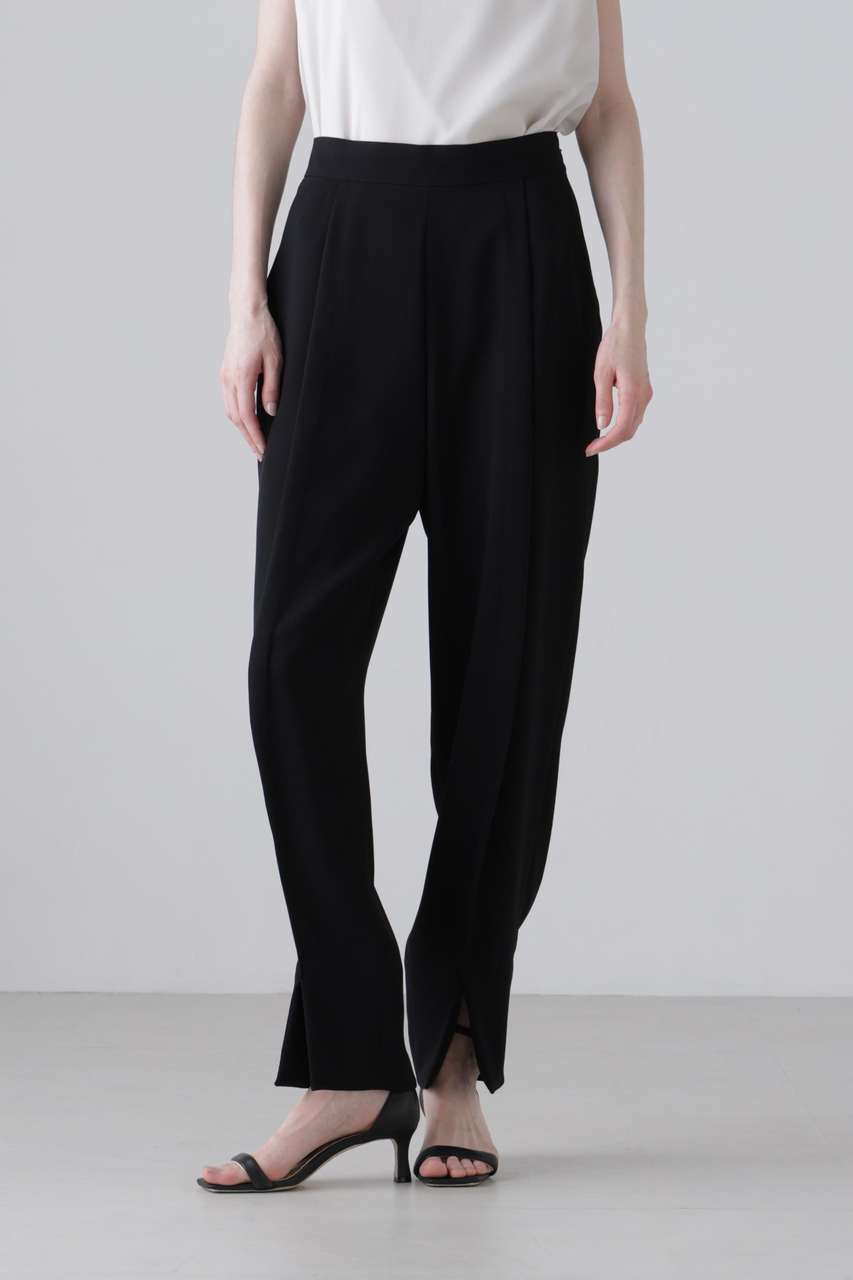 美品 アドーア/ADORE ガウチョパンツ 38 黒色 約4万円 送料込み ADORE(アドーア)｜【予約販売】ドライタッチジョーゼットパンツ