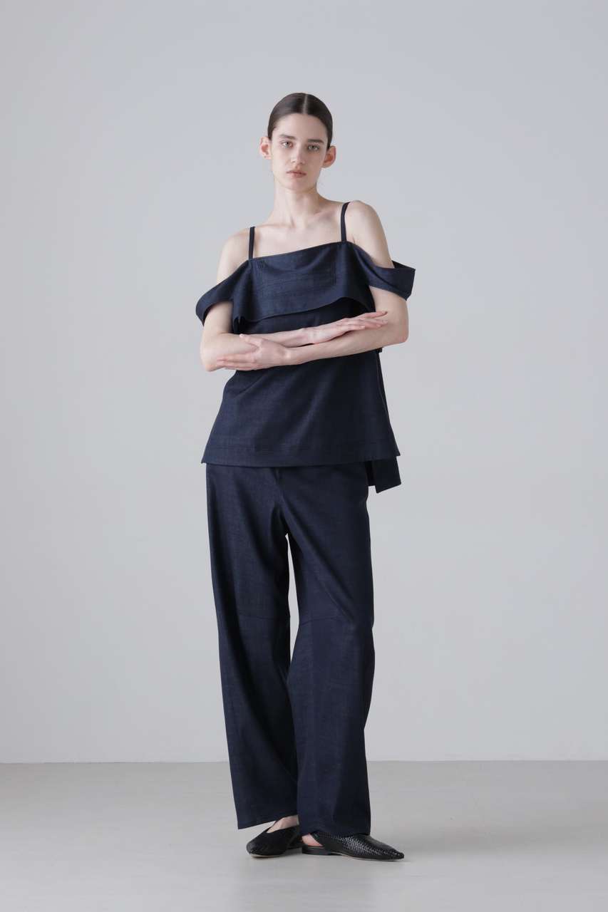 アドーア/ADOREの【予約販売】ハイブリッドデニムパンツ(ネイビー/5316230608)