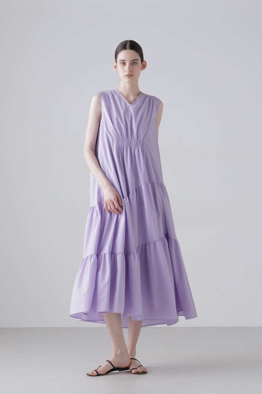 アドーア/ADOREの【予約販売】スーパーライトストレッチワンピース(パープル/5316240622)