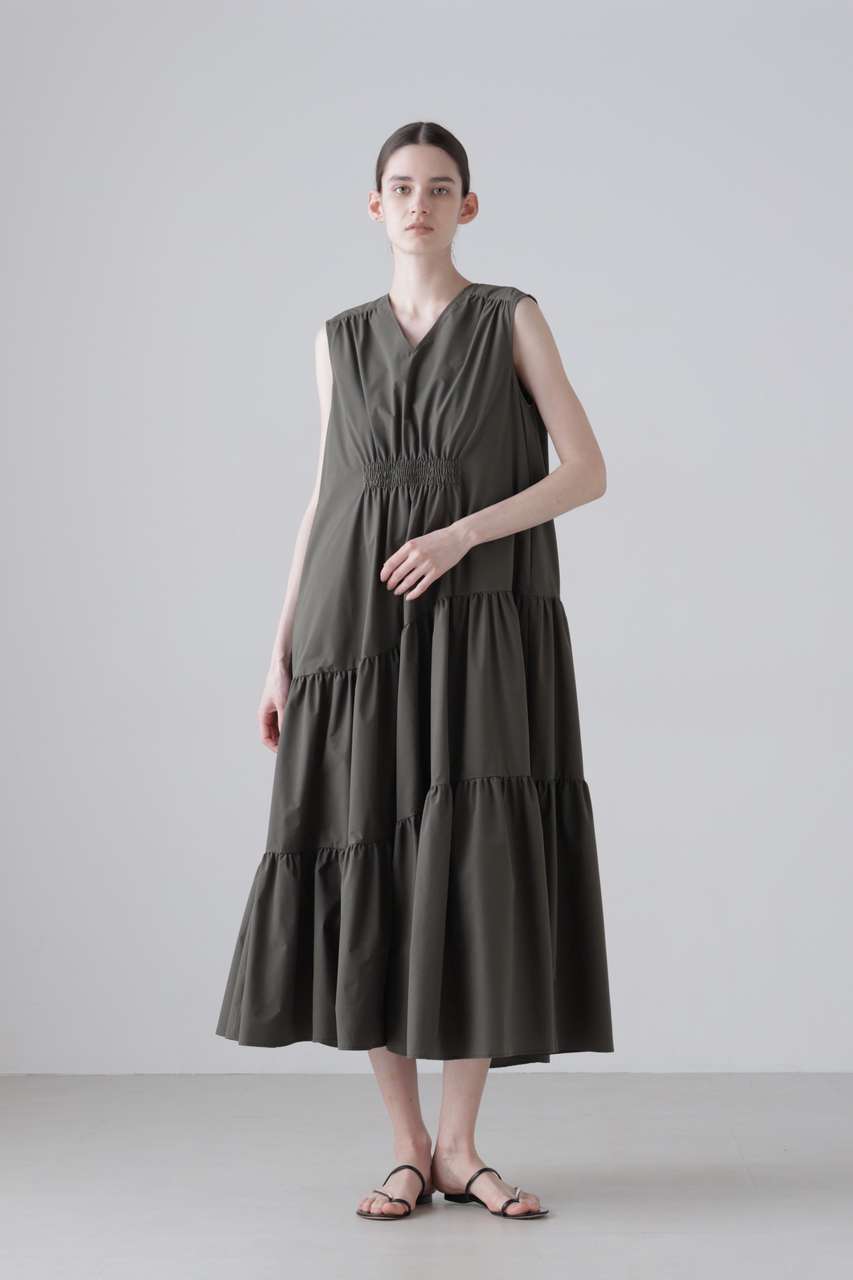 アドーア/ADOREの【予約販売】スーパーライトストレッチワンピース(カーキ/5316240622)