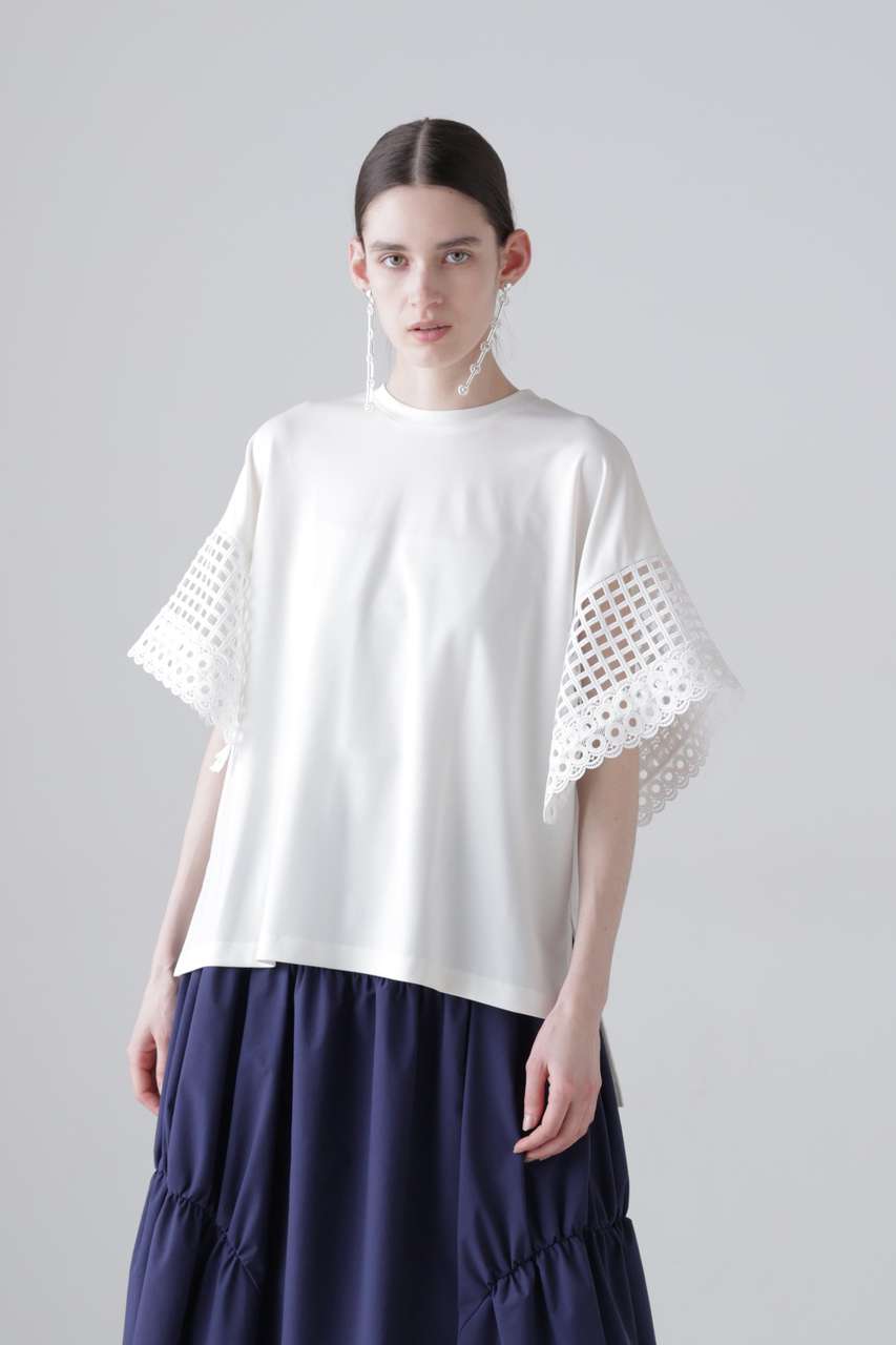 アドーア/ADOREの【予約販売】マットポンチトップス(ホワイト/5316260611)