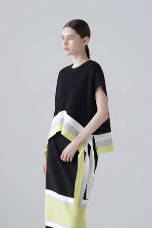 アドーア/ADOREの【予約販売】メッシュラインニット(110300/110301)