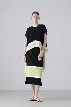 アドーア/ADOREの【予約販売】メッシュラインニットスカート(110700/110703)