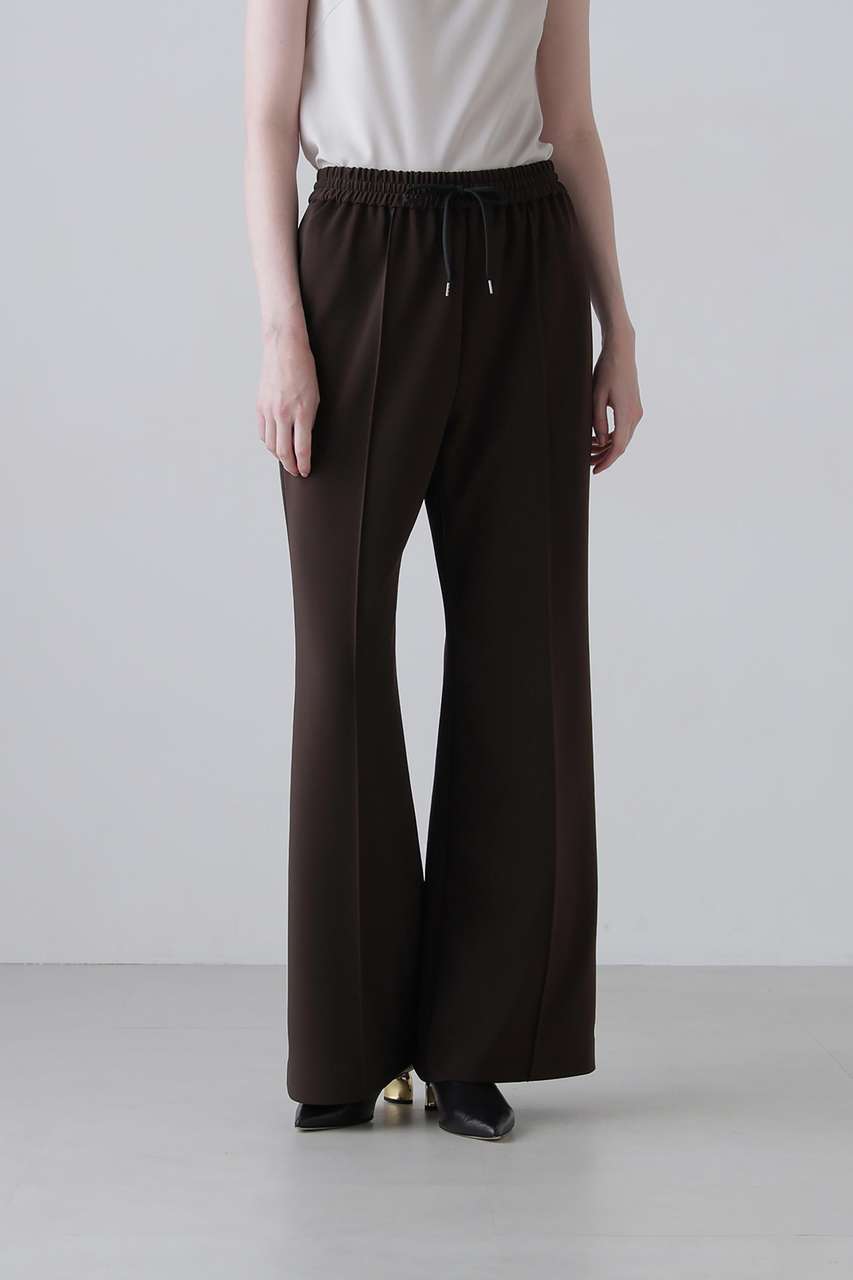 ADORE マットストレッチダンボールパンツ (ブラウン, 38) アドーア ELLE SHOP