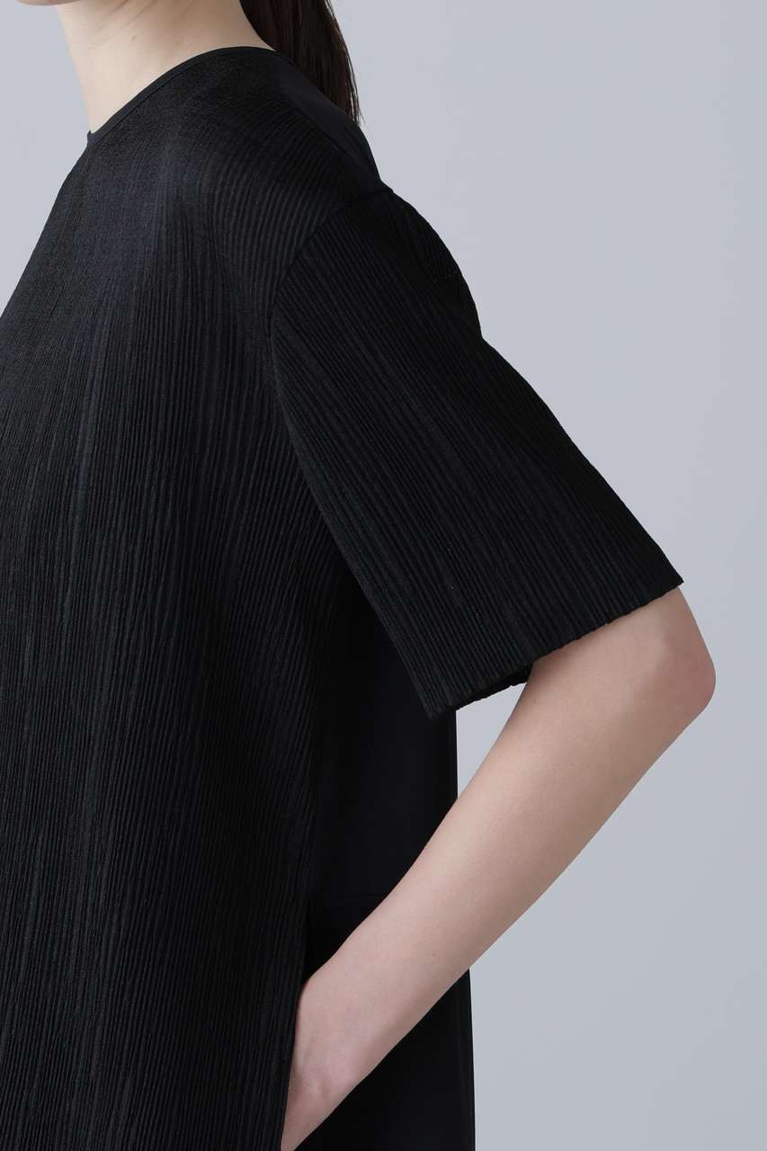 25SS 今季 ADORE ブラックレーベル クレストプリーツブラウス完売品38 ADORE(アドーア)｜【予約販売】◇ランダムプリーツブラウス/ブラック