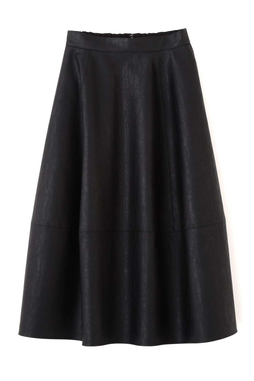 ADORE(アドーア)｜【予約販売】フェイクレザースカート/ブラック の